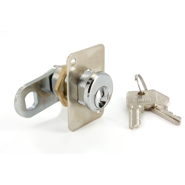Richelieu 34 in 19 mm Cam Lock for max 2932 in 23 mm Panel Thickness  Chrome - 225240140