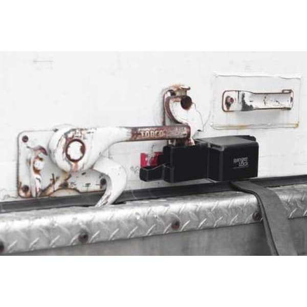 Ranger Lock Padlock Guard, Hardened Steel, Blk, 10"L - RGRU-0L