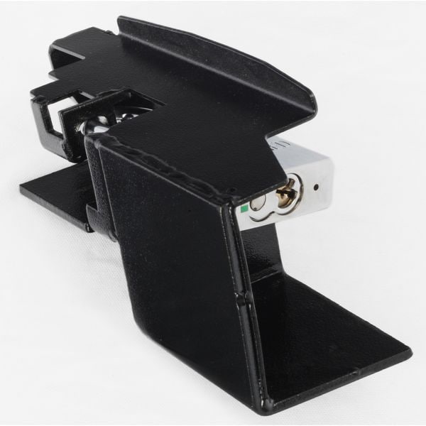 Ranger Lock Padlock Guard, Hardened Steel, Blk, 10"L - RGRU-0L