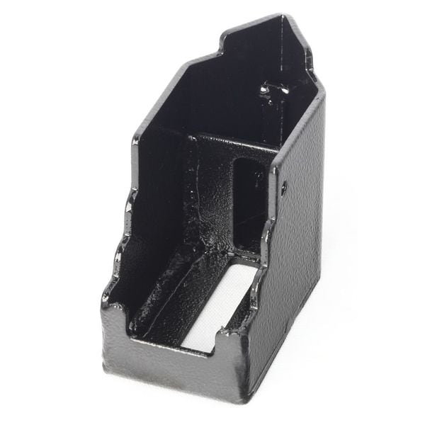 Ranger Lock Padlock Guard, Hardened Steel, Blk, 5-1/4"L - RGET-0L