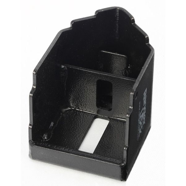 Ranger Lock Padlock Guard, Hardened Steel, Blk, 4"L - RGEX-0L