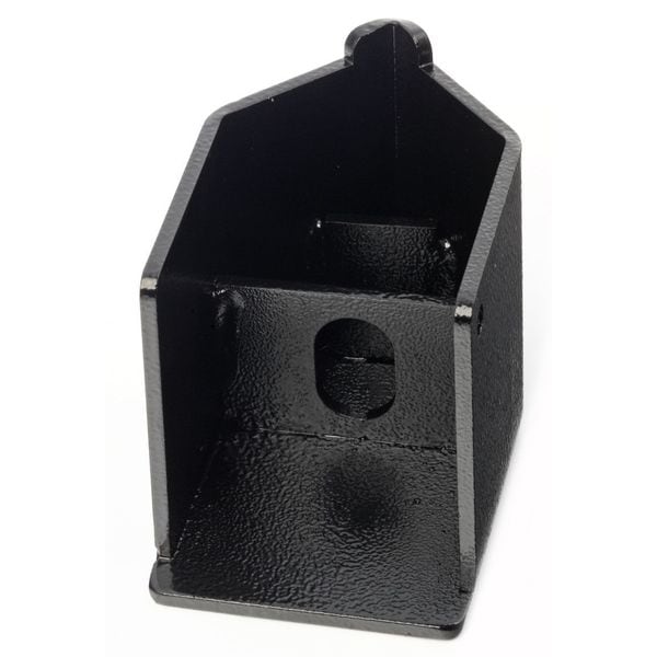 Ranger Lock Padlock Guard, Hardened Steel, Blk, 2-3/4"L - RGST-1L