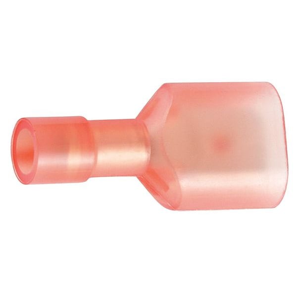 Desconexión macho Power First, Roja, 22-16AWG, Paquete con 100 - 24C706