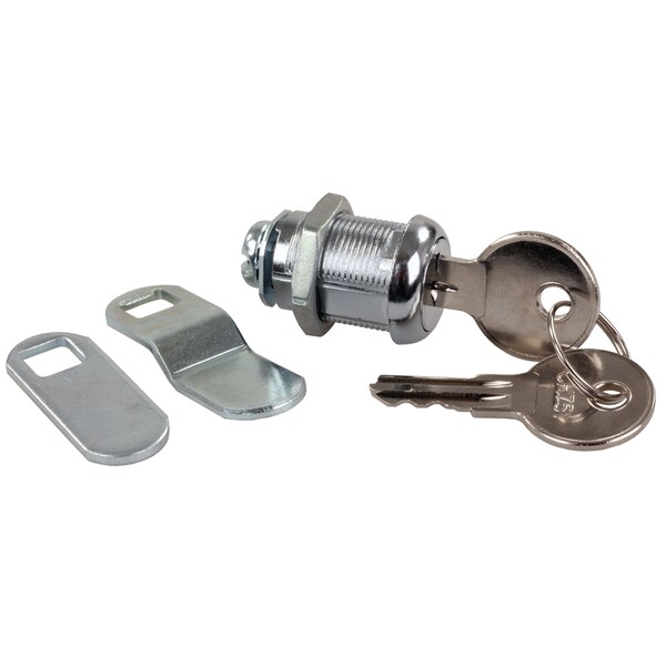 Jr Products JR Products 00315 Standard Compartment Door Key Lock - 7/8" - 00315