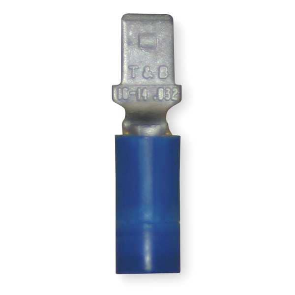 Desconexión macho Sta-Kon, azul, 16-14AWG, paquete de 100 - 14RBD-187