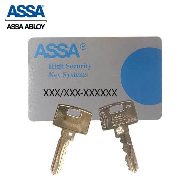 Assa Abloy Assa: Maximum+ Restricted Non-Key Retaining Cam Lock 360 Degree 1 - ASS-R2872-625-COMP-KA