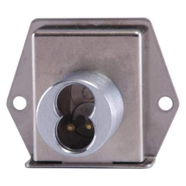 Best Interchangeable Core Cabinet and Drawer Dead Bolt Locks, Satin Chrome, 0 Number of Keys - 5L7MD5626