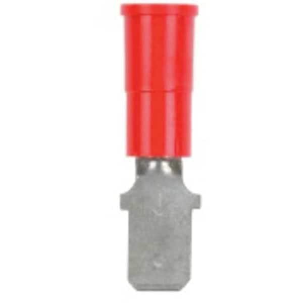 Desconexión macho de 3M, Rojo, 22-18 AWG, Paquete de 25 - MTV18-250Q.