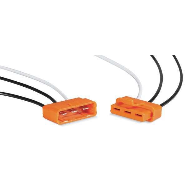 Desconectador de lastre Sta-Kon, calibre 18AWG, 3 puertos, 1.28", paquete de 2 - LD3.