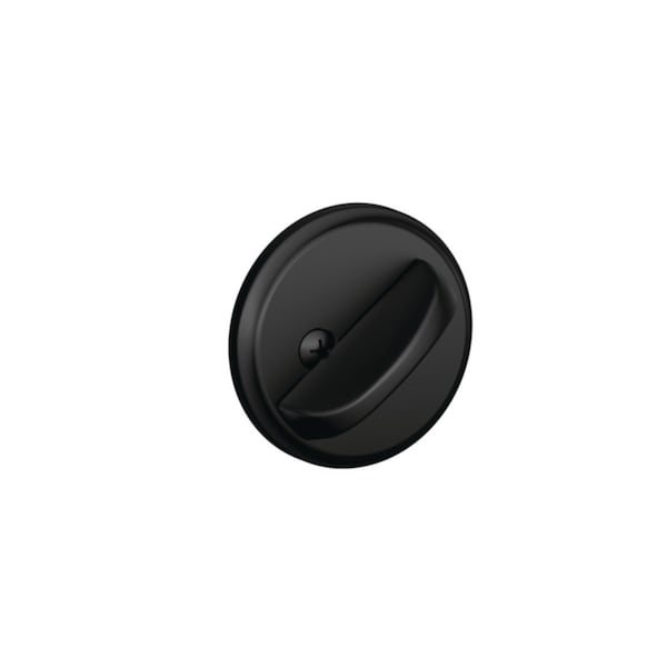 Schlage Schlage Matte Black Metal Single Cylinder Deadbolt - B60NV622