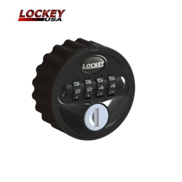 Lockey Mechanical Keyless Combination Cam Lock, MC728, Black - LK-MC728-B
