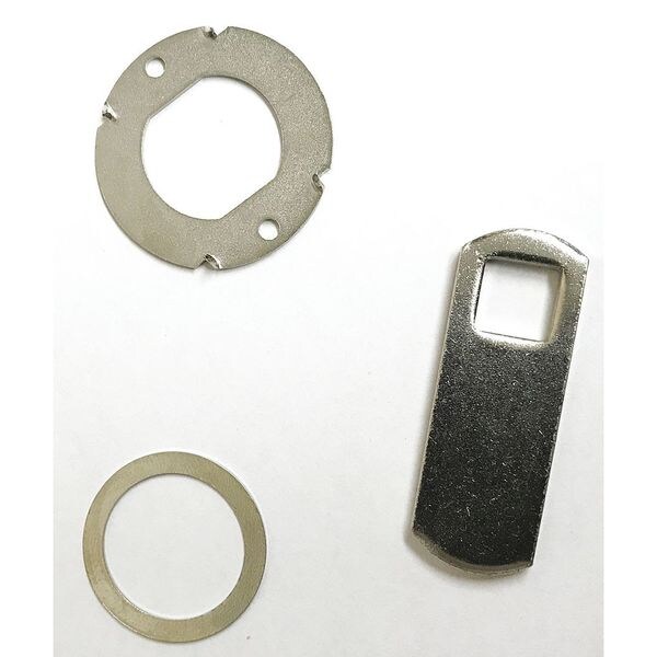 Delta Lock Disc Tumbler Keyed Cam Lock, Polished chrome, 1-1/8 For Door Thickness, 0 Number of Keys - G CR1125 W