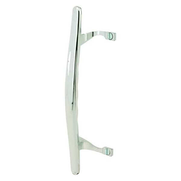 Primeline Tools Patio Door Handle, Chrome Diecast Handle Pull, 6-5/8 in. Hole Centers (Single Pack) - C 1067