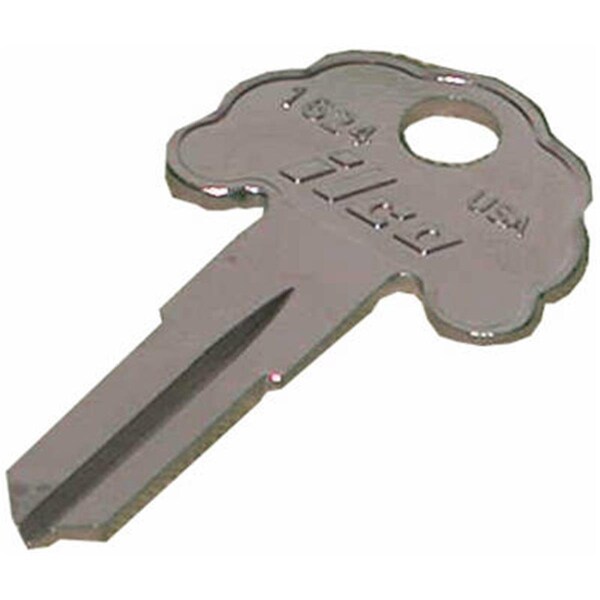 Dormakaba 1624 SouthImp Cam Key- Nickel Plated Brass, 10PK - 790264