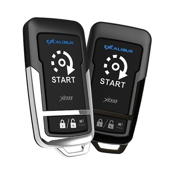 Excalibur Alarms Excalibur Alarms RS272 1500 ft. 1 Plus 1 Button Remote Start Keyless Entry System - RS272