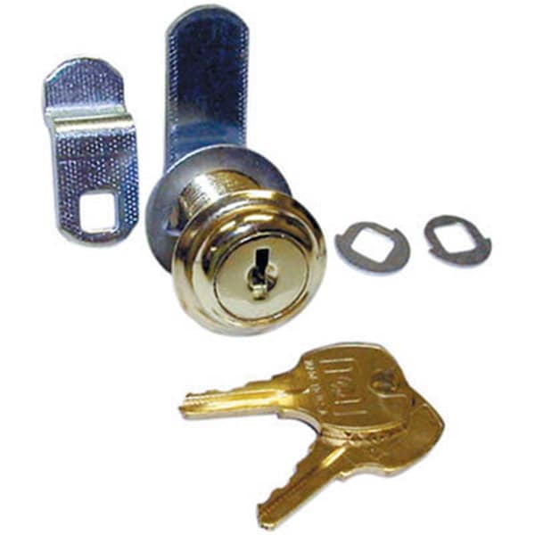 Hd Cam Lock 1.44 in. Cylinder Length  Mat Nickel - N8060 14A 415