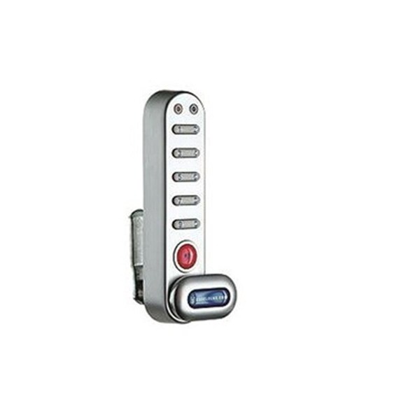 Gourmetgalley 1 x 0.25 in. Electronic Cam Lock - Powder-Coated Silver - GO3533207