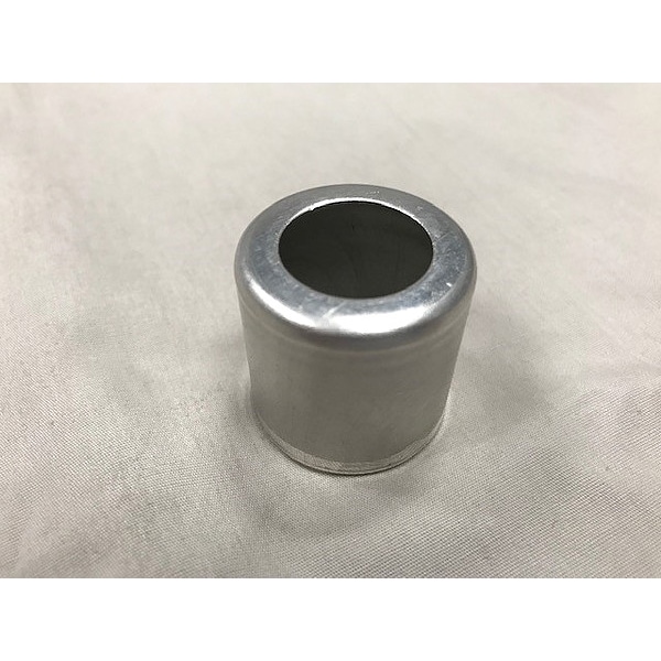 Férula de manguera de engarce Globe Commercial Products, 0.844" de longitud, acero inoxidable, paquete de 25 - SS-1175-SP1