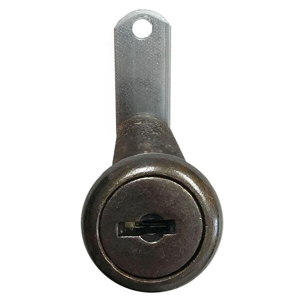 National Lock Key 642 0.81 in. Disc Flex Function Cam Lock - Antique Brass - N8061 04G 642