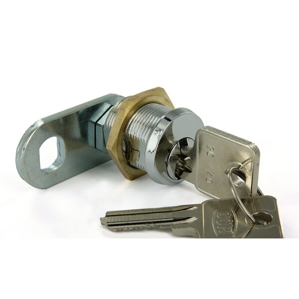 Richelieu 34 in 191 mm Cam Lock for max 1932 in 15 mm Panel Thickness  Chrome - 225081140