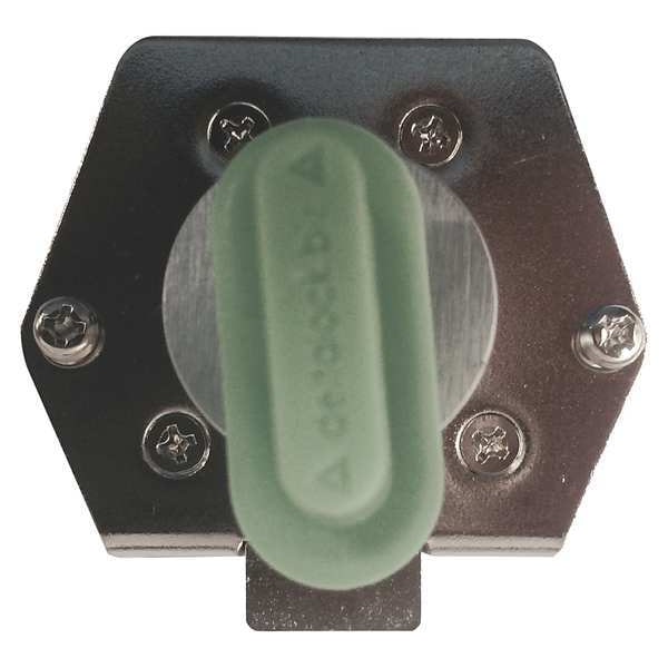 Delta Lock Interchangeable Core Drawer Dead Latch, Brushed Chrome, 1-1/16 For Door Thickness, 0 Number of Keys - G DI1125L375BCRI1