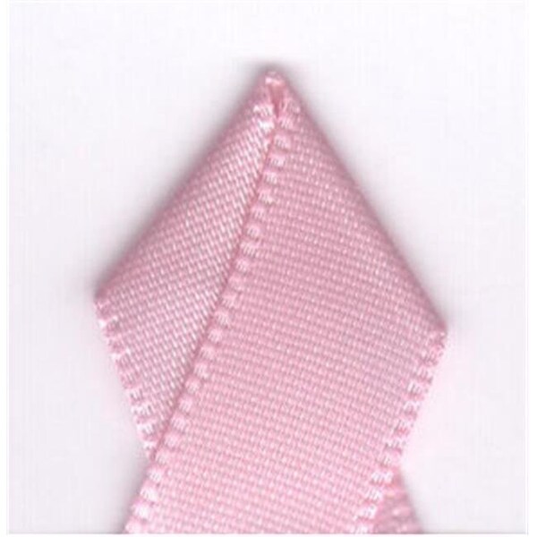Papilion Papilion R074400230154100Y .88 in. Double-Face Satin Ribbon 100 Yards - Rose Pink - R074400230154100Y