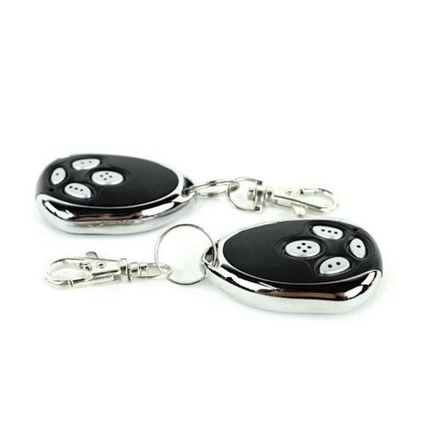 Tool Time Remote Control Transmitters for AC AR1400 Sliding Motorized Gate Opener, Black, 2PK - TO2191752