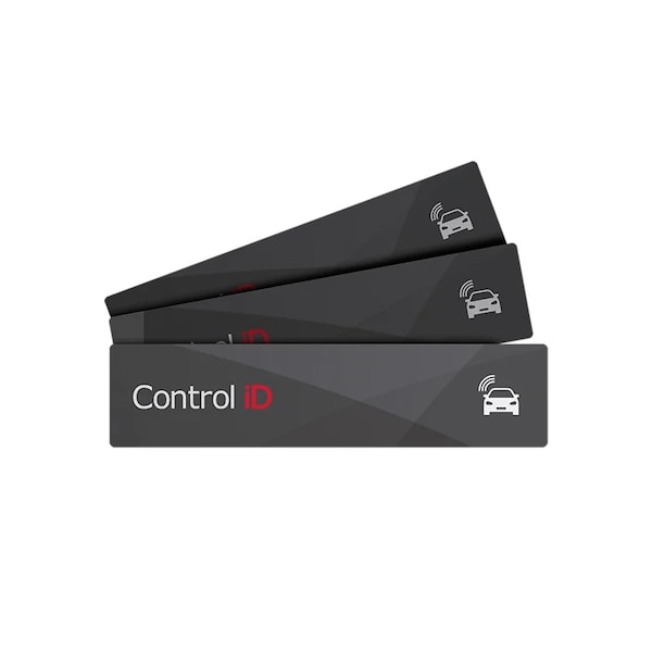 Control Id UHF Adhesive Tag, PET, Glass Surfaces, Package of 25 - RFID/TAG/UHF