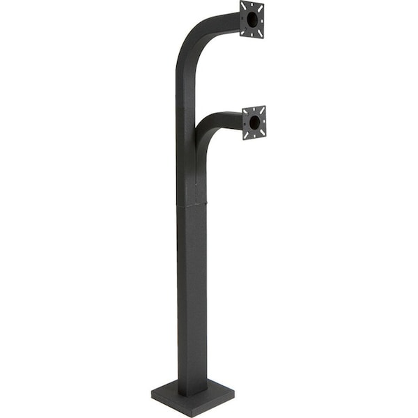 Pedestal Pro Dual Height Pedestal, 58"H, Heavy Duty - 58-9C-D