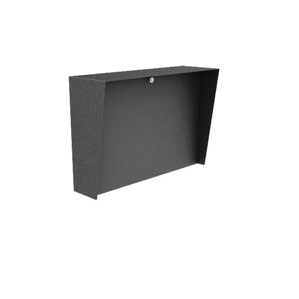 Pedestal Pro Outdoor Housing, 14"H, 20"W, 17 lb. - LANDO-CS-20X14-E