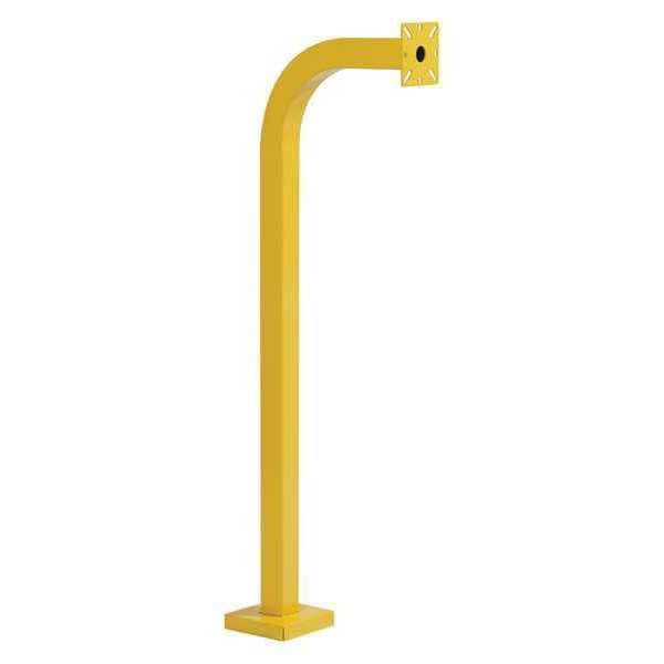 Pedestal Pro Car Height Pedestal, 42"H, Yellow, 17 lb. - 42-9C-YEL