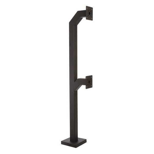 Pedestal Pro Dual Head Gooseneck Pedestal, 84"H, 80 lb. - 84-DSP-4-12-12