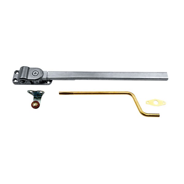 Prime-Line Prime-Line Zinc-Plated Silver Steel Left/Right Single-Arm Casement Window Operator For Universal - 17975