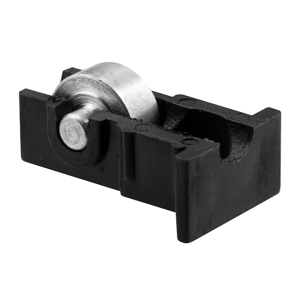 Prime-Line Sliding Window Roller, Steel, Black Nylon Housing 2 Pack - G 3143
