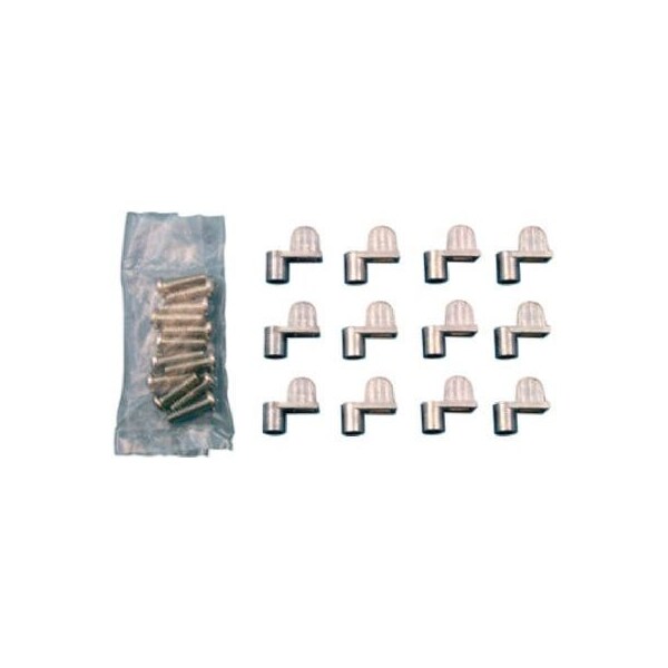 Prime-Line 12PK 516Mill Scr Clip - PL 7735
