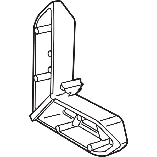 Prime-Line Prime-Line Cream Plastic 3/4 in. W X 7/16 in. L Screen Frame Corner 1 pk - PL 15766