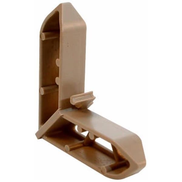 Prime-Line Prime Line PL 15759 20 Pack - Champagne Tan; Plastic Screen Frame Corner - 123609