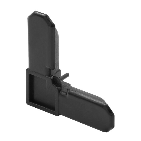 Prime-Line 3/4 in. x 7/16 in. Screen Frame Corners, Plastic, Matte Black 4 Pack - PL 77268
