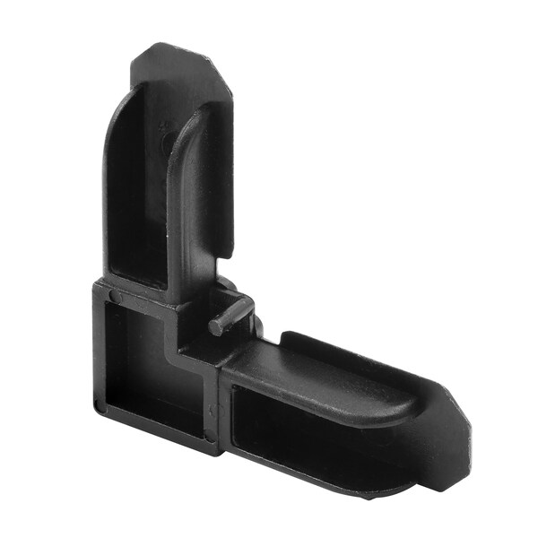Prime-Line 3/4 in. x 7/16 in. Screen Frame Corners, Plastic, Matte Black 4 Pack - PL 77268
