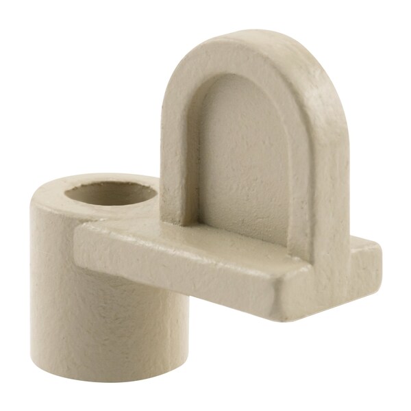 Prime-Line Diecast Zinc 5/16 in. Offset Window Screen Clip, Almond (8 Pack) - L 5693