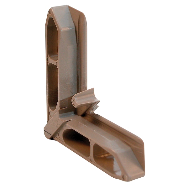 Prime-Line 3/4 in. x 7/16 in., Sandstone Screen Corner, for Andersen 20 Pack - PL 15756