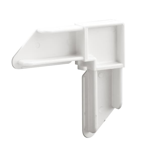 Prime-Line No-Miter Screen Frame Corner, 7/16 in. x 1 in., White Plastic 20 Pack - PL 14939