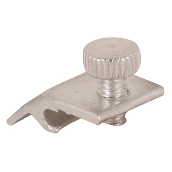 Pg Perfect Prime-Line Products PL7951 Storm Door Panel Clips w/Screws - Aluminum - 0.75 x 0.18 in., 6PK - PG3288130