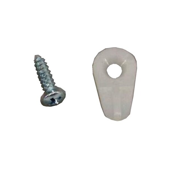 United States Hdw Mfg/U S Hardware 8PK WHT MH Screen Clips - WP-8830C