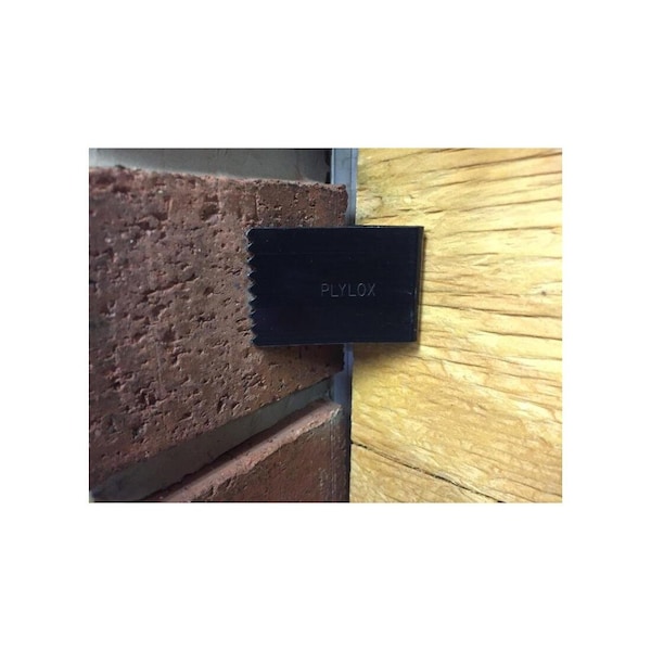 Plylox Window Clip Painted Black Spring Steel Painted - 87198