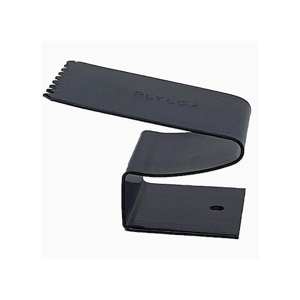 Plylox Window Clip Painted Black Spring Steel Painted - 87198
