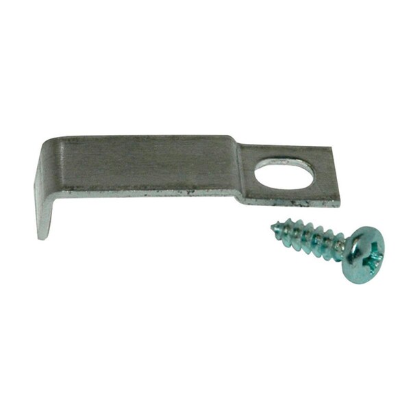 Muebles Para El Hogar 0.37 in. Silver Screen Clip, Aluminum - MU2739186