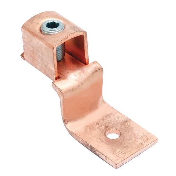 Conector mecánico Burndy, Terminal, 6 a 14 AWG, 1 conductor - KLU35TP