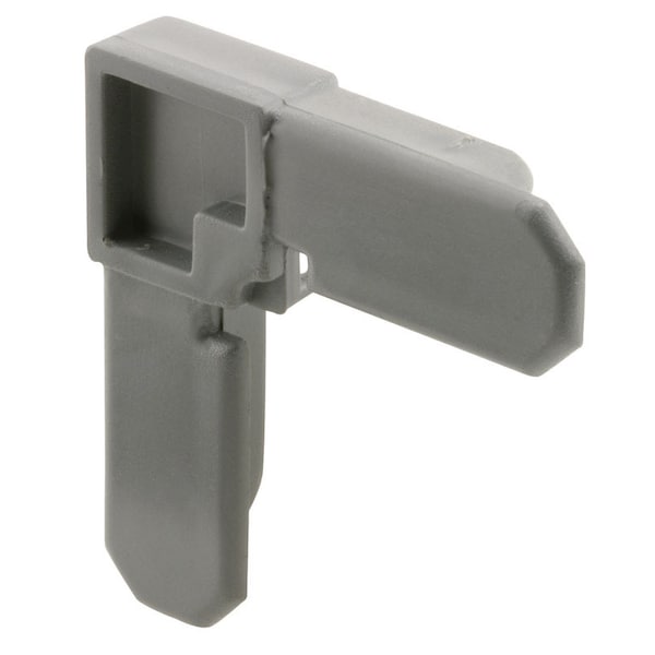 Prime-Line Prime-Line Gray Plastic 7/16 in. W X 3/4 in. L Screen Frame Corner 1 pk - PL14258