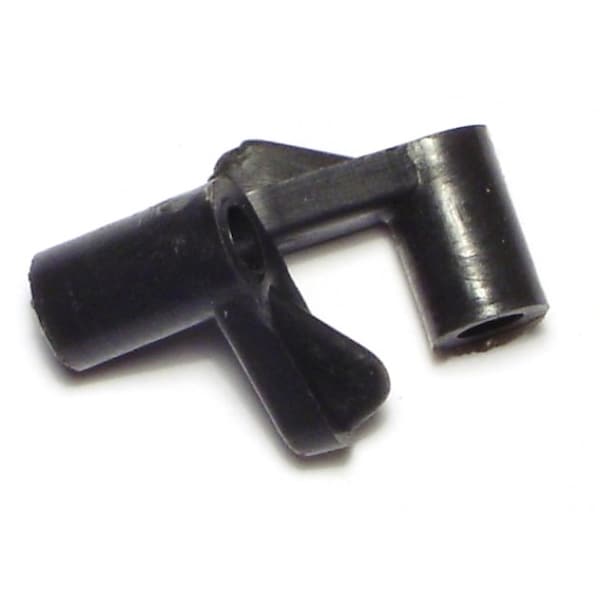Midwest Fastener 3/8" Black Plastic Offset Window Clips 25PK - 72032